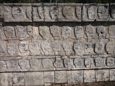 1000 skulls, Chichen Itza