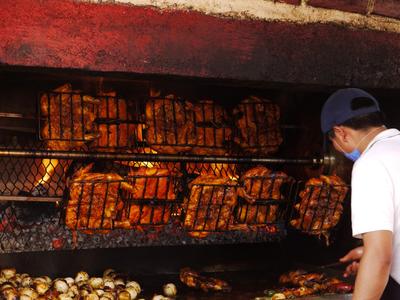 Now that is a lot of roast pollo