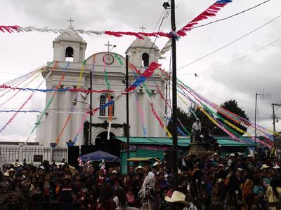 The church in San Juan Ostuncalco