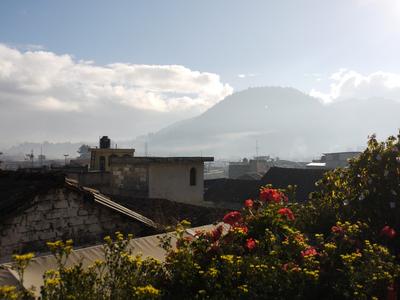 Nice view of Xela from El Portal, if you&#039;re willing to climb over some rickety loose bricks