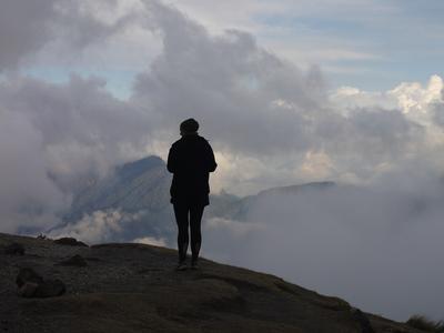 Evening on the summit