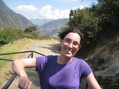 Riding to Fuentes Georginas in the back of a pickup truck