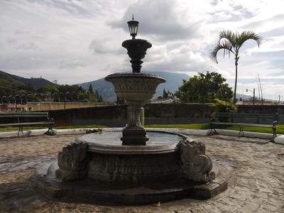 Antigua - little garden near Cerro de la Cruz