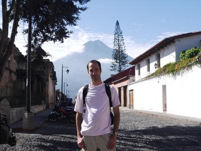 Antigua. Volcan Agua in the background.