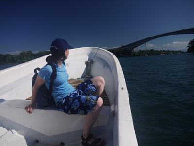 Rio Dulce. This may be Central America's longest bridge.