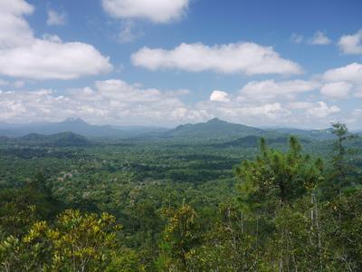 Cockscomb Wildlife Sanctuary, view from Ben's Bluff