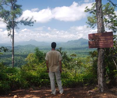 Cockscomb Wildlife Sanctuary, view from Ben's Bluff