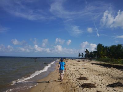 Dangriga beachfront