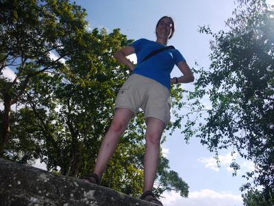 Atop the high temple, Cahal Pech