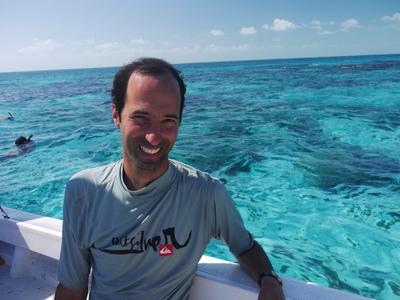 Snorkeling off Caye Caulker