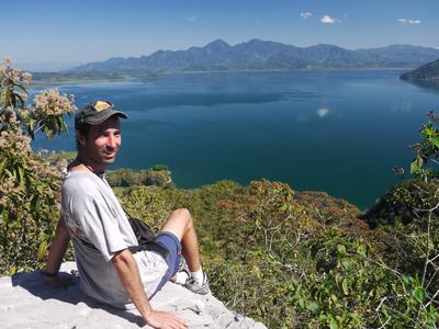 View of Lago de Yojoa from Las Nalgas