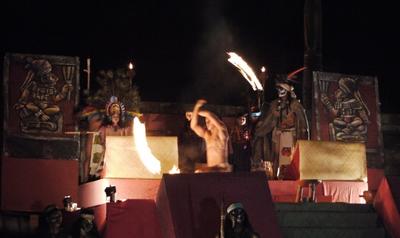 Coronation ceremony for the 'Child Queen of Copán'