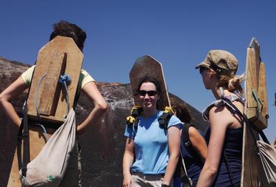 Volcano boards make a great fashion accessory, don't you think?