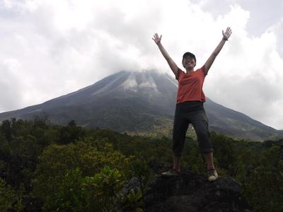 Arenal photo-op