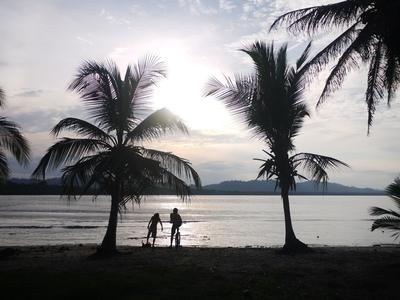 Last sunset in Puerto Viejo