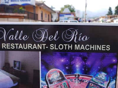 cool, they have 'sloth machines'