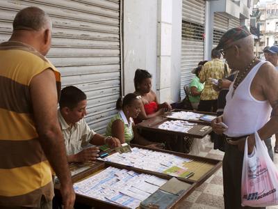 Lottery tickets are a huge industry in Panama, it seems