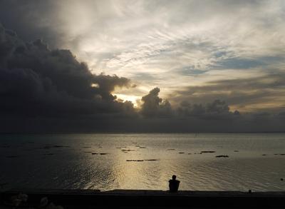 Another evening spectacle. Hauru, Moorea