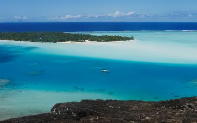 Maupiti lagoon