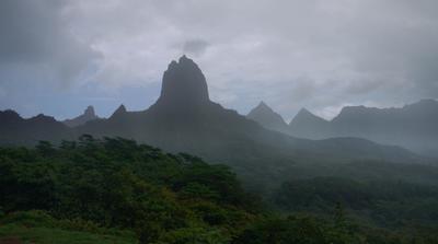 Mcuh time was spent gaping at jagged peaks