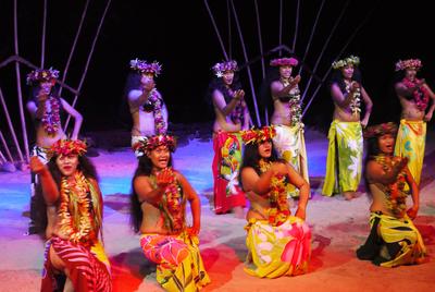 Dance show at the Tiki Village