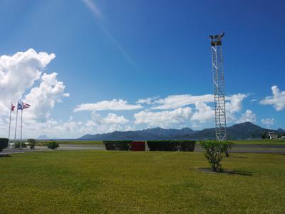 Back at the airport, next stop - Maupiti