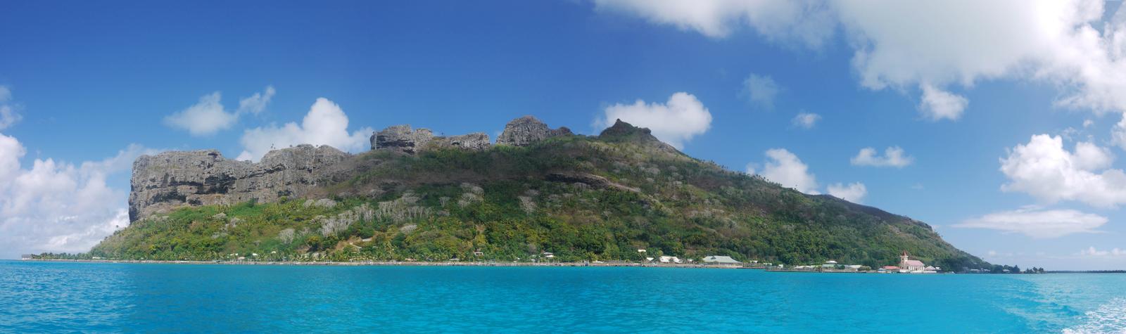 Maupiti - the main island