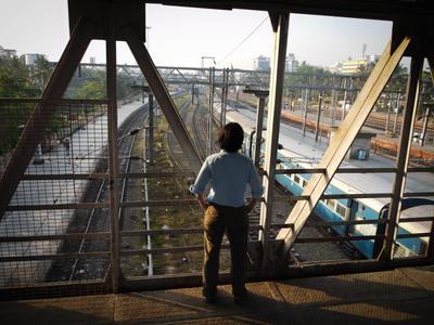 A visit to the train station