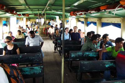 We took the ferry mostly for the ferry journey itself.