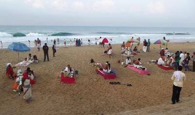 The beach ashram