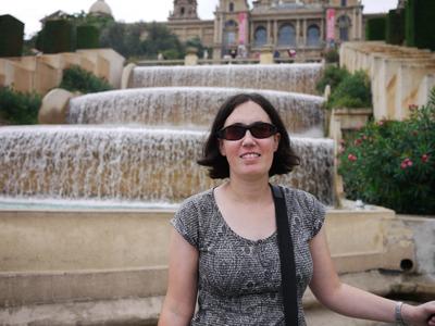 Montjuic, Barcelona. There are 5 major museums and galleries here, side by side. We skipped them all and hiked up the mountain to the castle and city views at the top.