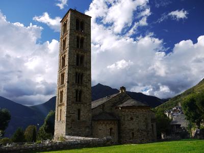 Medieval church in the village of Taull, val de Boi. This one is on a lot of postcards and guidebooks.