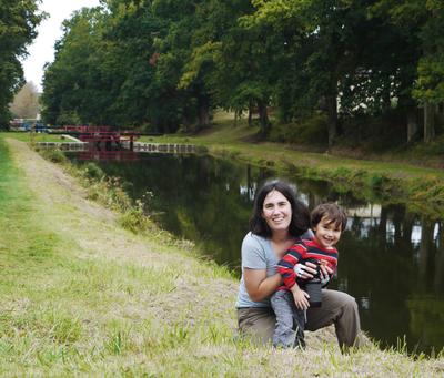 Connecting with the Canal d'Ille-et-Rance near Hédé