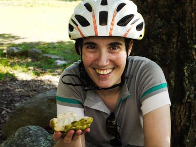 Sugar apple? Custard apple? Either way, it's an Annona and it's delicious.