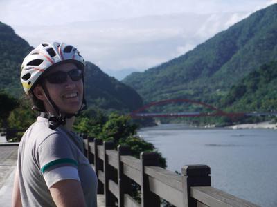 Changhong bridge. We spilled down to the coast from that direction.