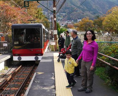 In which we role-play a Tokyo family on a weekend getaway, at the hot spring town of Hakone and surroundings.