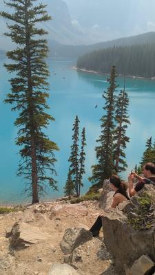 Moraine lake authentic experience!