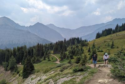 Ptarmigan Cirque trail