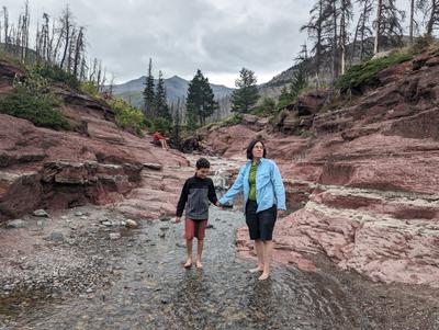 Red Rock Canyon, Waterton lakes