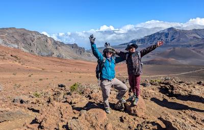 Haleakala crater